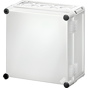 HEN Mi 9201 Prázdná rozvodnice s neprůhledným víkem na pantech, IP 65, vnější rozměry (š-v-h) 300x30