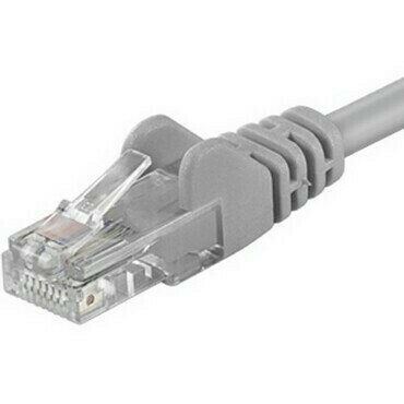 TELEX KRP-sp6utp002 PremiumCord Patch kabel UTP RJ45-RJ45 CAT6 0.25m šedá