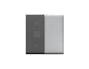 Kryt SIMON 55 TKE23/116, pro elektronické spínače a ovladače, 1/2násobný, grafitová matná