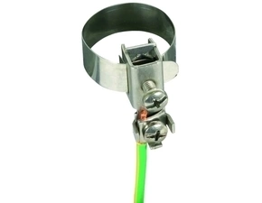 DEHN 540920  Uzemňovací svorka na potrubí, nerez, D 1/8 - 3/8" s připojovací svorkou 2,5-10mm2 n DEH DEHN