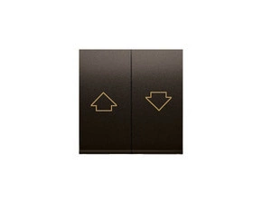 Kryt pro žaluziový ovladač SIMON DKZP1/46, SZP1 m, hnědá metalizovaná