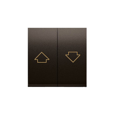 Kryt pro žaluziový ovladač SIMON DKZP1/46, SZP1 m, hnědá metalizovaná