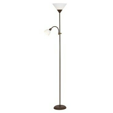 Stojací lampa Action hnědá E27 1×100W RABALUX 4188