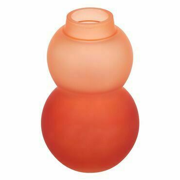 Skleněná váza BEVATO výška 225 mm EGLO