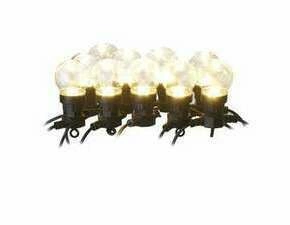 EMOS DCPW02 50LED 10PARTY BULB WW IP44 CL