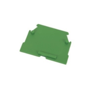 BEČOV B921251 Koncová přepážka RSA 2,5 A / RS 4  - zelená