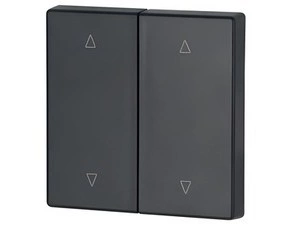 EATON 147620 CWIZ-02/24 Kryt RF tlačítka 2x1/2 55x55mm, Nahoru-dolů,  Antracitová, matná