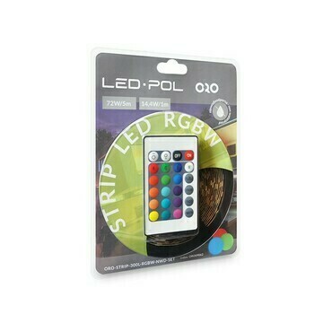 LED pásek LED-POL Strip 300L RGBW NWD Set
