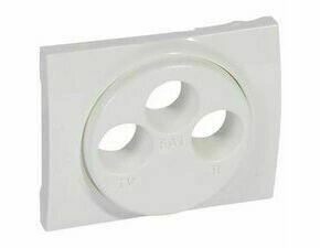 LEG 771073 GL BÍLÁ KRYT ZÁSUVKY TV-RD-SAT