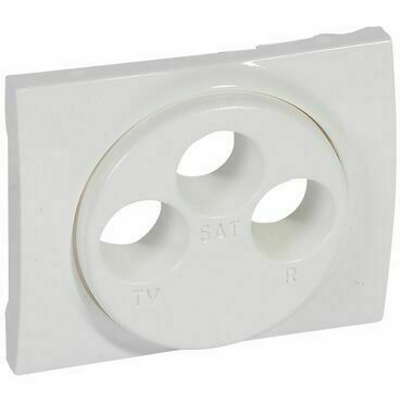LEG 771073 GL BÍLÁ KRYT ZÁSUVKY TV-RD-SAT