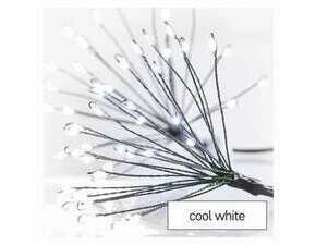 EMOS D3AC09 300LED NANO FIREWORKS GREEN BRACH 5,2M CW