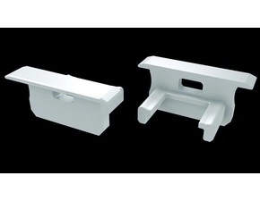 Koncovka profilu GREENLUX EC-PROFIL B WHITE HO (12-0151-00)