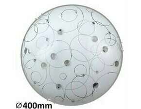 Svítidlo stropní RABALUX 1862 JOLLY bílá vzorovaná E27 2x MAX 60W