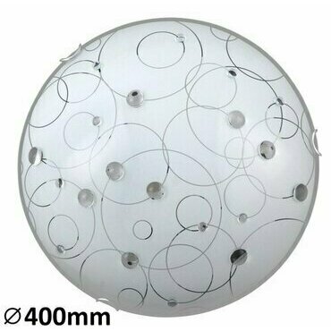 Svítidlo stropní RABALUX 1862 JOLLY bílá vzorovaná E27 2x MAX 60W