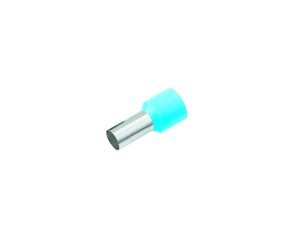 CIMCO 182190 Izolovaná dutinka Cu 0,25/8 mm, sv. modrá (100 ks)