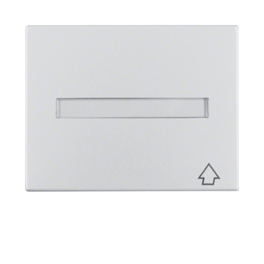 HAG 11547103 Mezirámeček s víčkem s popisovým polem, Berker K.5, Alu