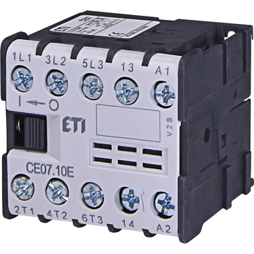 ETI 004641020 miniaturní stykač, CE07.10-24V-50/60Hz