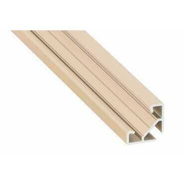 Profil hliníkový GREENLUX AL-PROFIL AJAR LIGHT IVORY LACQUERED 2M (10-1386-20)