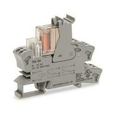 WAGO 788-384 Reléový modul, s nuceně vedenými kontakty