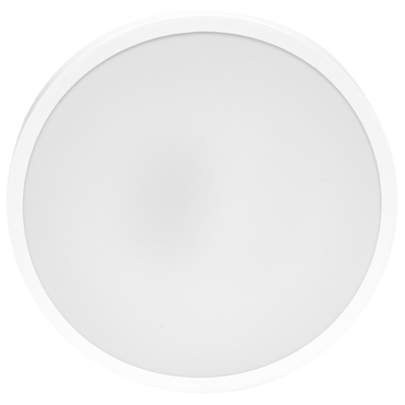 LED svítidlo stropní ECOPLANET kruh 18W, 1800lm, 4000K, IP44, bílý lem