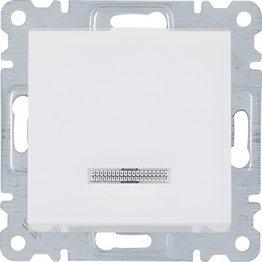 HAG WL0410 Tl. spínač s podsvětlením řaz.1- bílá, Lumina