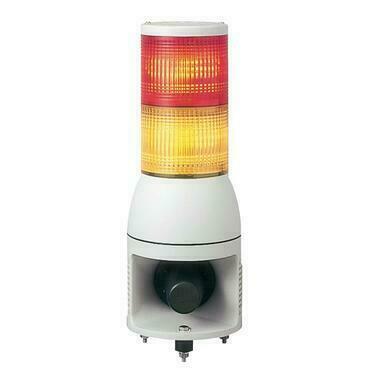 SCHN XVC1B2HK Smontovaný signální sloup,100 mm, LED, 24V, siréna, rudý + oranž. RP 1,96kč/ks