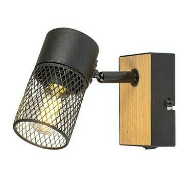 Bodové svítidlo Metta dub E14 1×40W RABALUX 71151