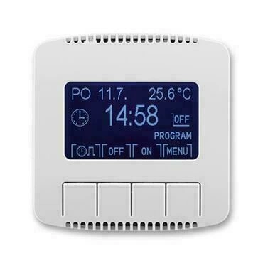 Hodiny spínací ABB Tango 3292A-A20301 S, , šedá, programovatelné (ovládací jednotka)