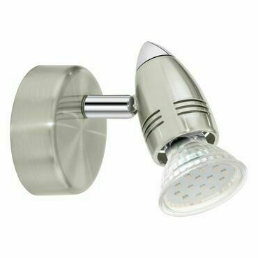 Svítidlo nástěnné EGLO WL 1 NICKEL-M CHROMMAGNUM-LED