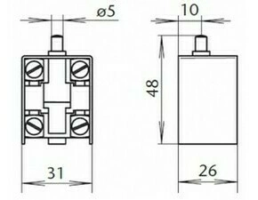 SEZ KS 10-01 Koncový spínač