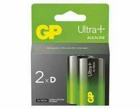 Baterie alkalická GP ULTRA B03412 PLUS D (LR20) 2PP