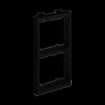Adaptér CIMA vertikální SIMON S62/14, (108 x 52 mm), na 2 moduly K45 (45 x 45 mm), šedá grafitová