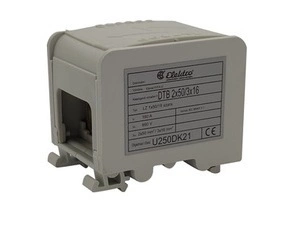 BEČOV U250DK21 Distribuční blok DTB 2x50/3x16 šedý