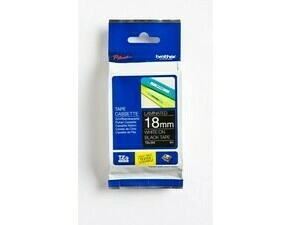 BROTHER  Páska 18  TZe-345 černá/bílá