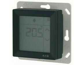EATON 195246 CRCA-00/13 RF dotykový pokojový termostat 0-40°C s vlhkoměrem 10-95% s teplotním vstupe