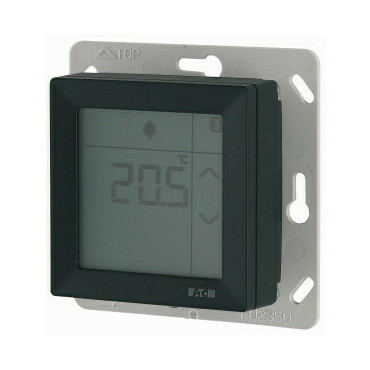 EATON 195246 CRCA-00/13 RF dotykový pokojový termostat 0-40°C s vlhkoměrem 10-95% s teplotním vstupe