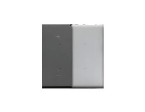Kryt SIMON 55 TKE24/116, pro elektronické spínače a ovladače, 1/2násobný, levostranný, grafitová ma
