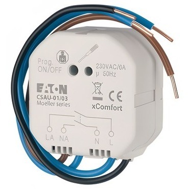 EATON 240695 CSAU-01/03 RF Spínací aktor dvojpólový 6A / 230V AC (spíná L a N)