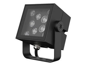 LED reflektor LEDVANCE AR FLO SQ V 18W 830 SYM30 BK ON