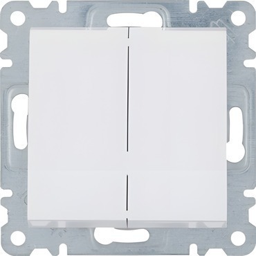 Spínač sériový HAGER LUMINA WL0040, řazení 5, bílá
