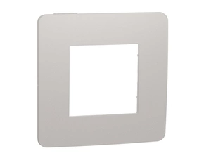 SCHN NU280224 Unica Studio Color - Krycí rámeček jednonásobný, Light Grey/Bílý