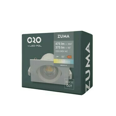 Zápustné bodové LED svítidlo LED-POL Zuma LED S 5W CCT W