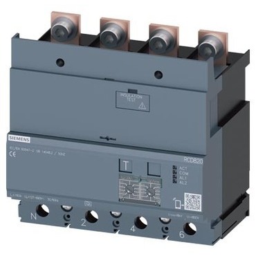 OEZ 3VA9124-0RL30 3VA9124-0RL30 Chráničový modul provedení RCD820, typ A, Ue AC 127 ÷ 690 V / AC 100
