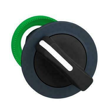 SCHN ZB5FD2 Zapuštěné provedení, Otočný ovládač, Černý, 2 pozice pevné