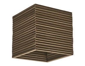LED svítidlo dekorativní LEDVANCE DECOR CARDBOARD SQUARE CEILING E27