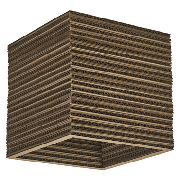 LED svítidlo dekorativní LEDVANCE DECOR CARDBOARD SQUARE CEILING E27
