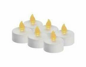 EMOS DCCV11 6LED SET WH TEA FLICKER VNT