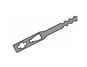 wpr7785 WT-SST-230 vázací pásky rozdělávací z měkkého materiálu SOFT STRAP, 234 x 5,5 mm, přírodní