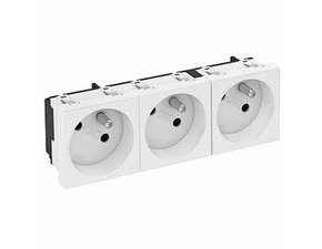 STD-F3 RW3 Zásuvka 3 násobná, šikmá