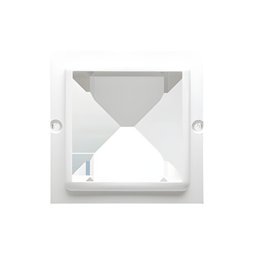Adaptér přechodový SIMON BASIC BMA45/11, (průchodka) pro zařízení standardu 45 × 45 mm, bílá